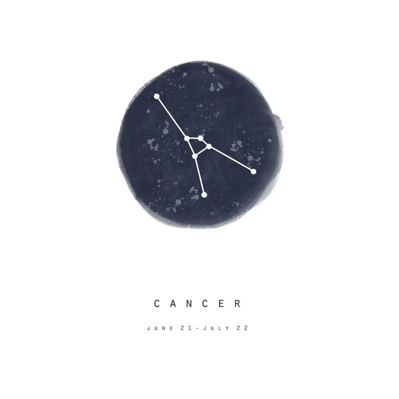 Cancer by Leah Straatsma - Wrapped Canvas Gallery-Wrapped Canvas Giclée, 66.04 cm H x 45.72 cm W x 1.91 cm D