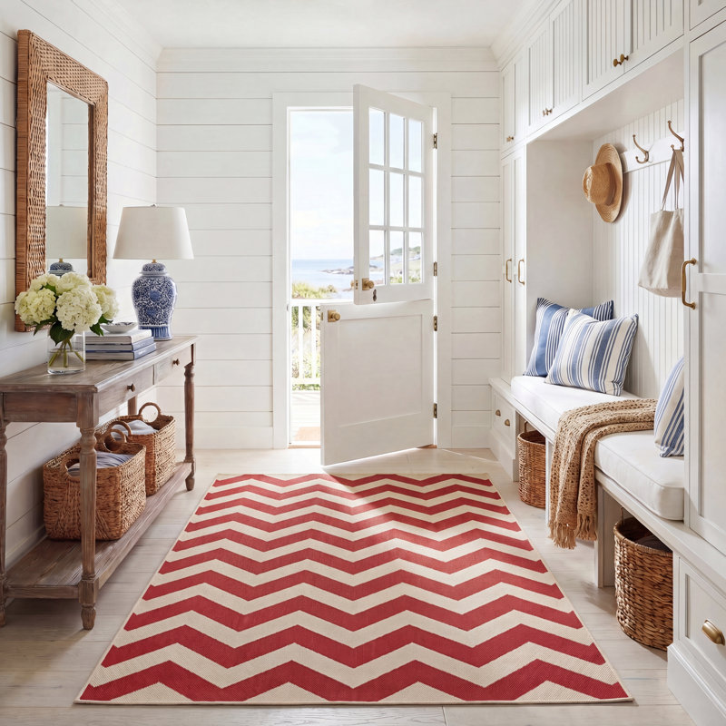 Tapis d'intérieur / extérieur Vondrus, Rectangle 5 pi 3 po x 7 pi 7 po