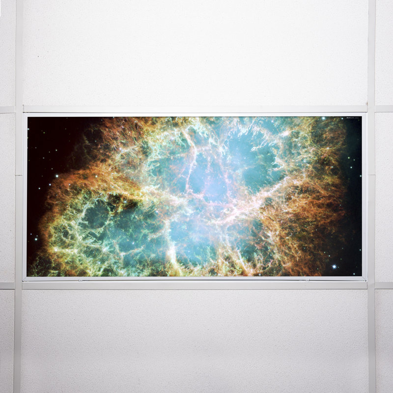 Couvertures de luminaire fluorescent astronomiques pour plafonniers - pour luminaire 2 x 4 - par Octo Lights