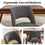 Chaise d'appoint rembourrée en bois massif-896201408