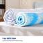 4-Inch Double Layer Mattress Topper - 2-Inch Memory Foam + 2-Inch Cooling Cover for Back Pain Relief-1387048240