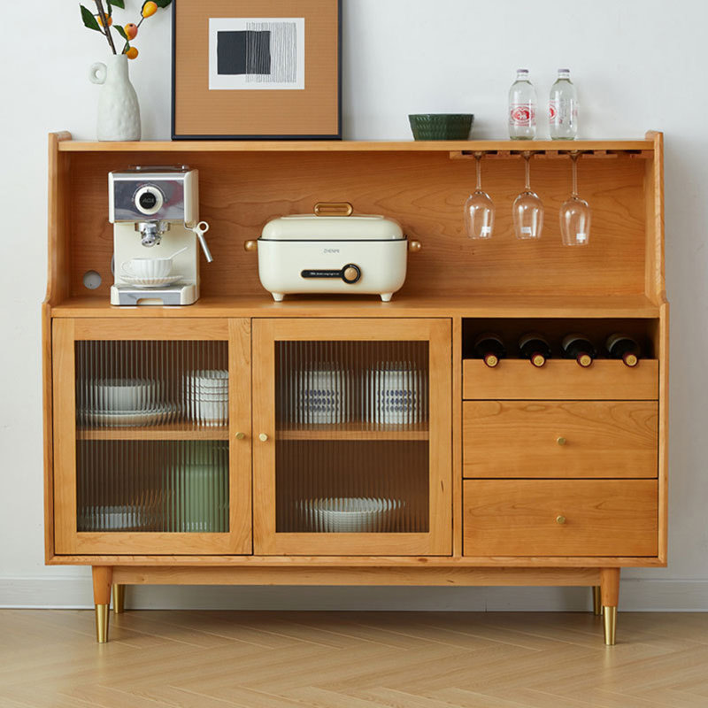 Armoire de rangement et buffet simple et moderne, H 45,67 po x l 55,12 po x P 15,75 po