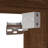 vidaXL Bedside Cabinet with LED Lights Storage Side Table Floating Nightstand-1624071509