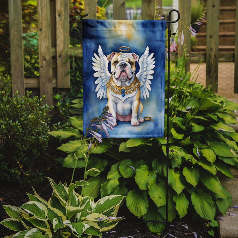 Drapeau de jardin bulldog anglais mon ange