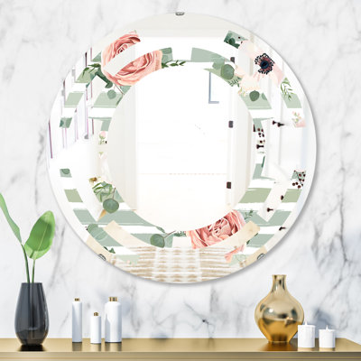 Floral Retro Pattern V Mirror