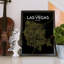 « las vegas city map », reproduction d’impression sur affiche en contraste-31735244
