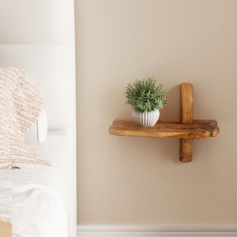 Ensemble de 2 tablettes murales 16 "Live Edge