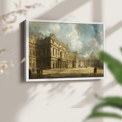 Paysage, série CLCL-XXXI, reproduction encadrée