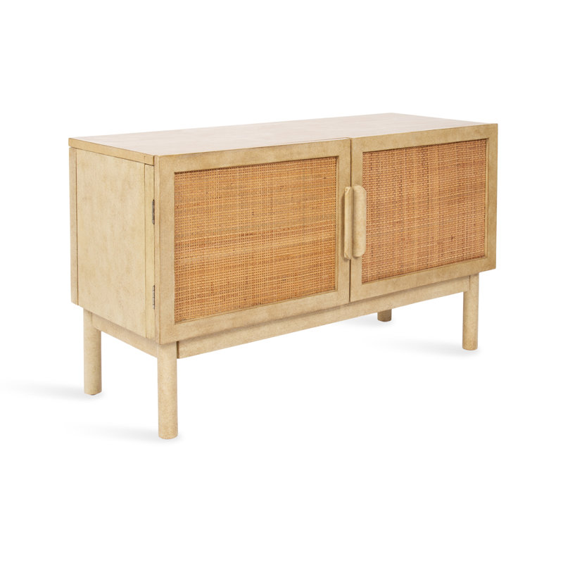 Armoire multimédia Ori Rattan