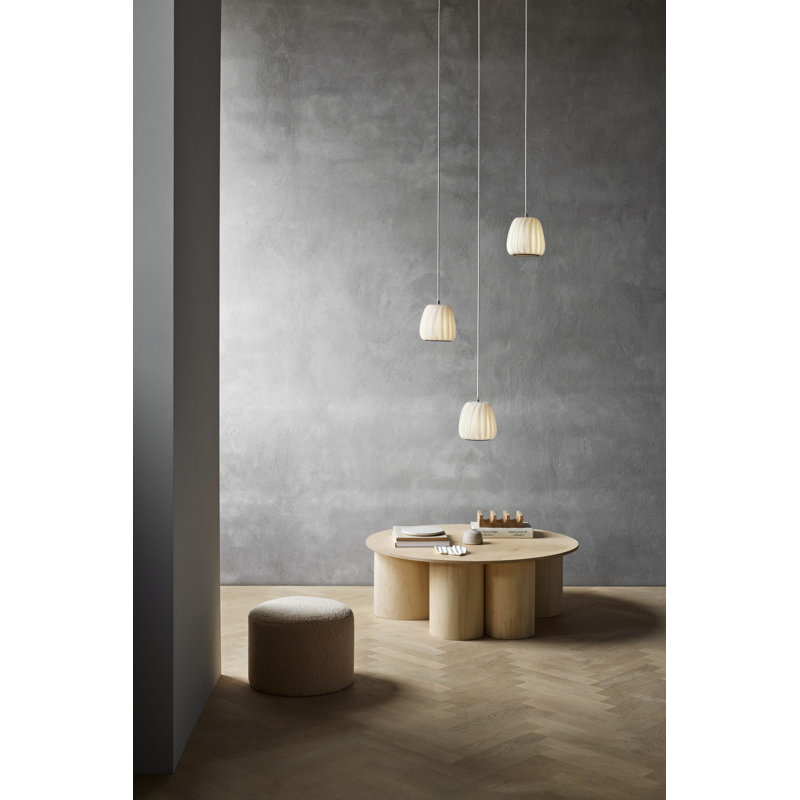 Luminaire suspendu Maxton, H 10,63 po x l 9,06 po x P 9,06 po, Blanc