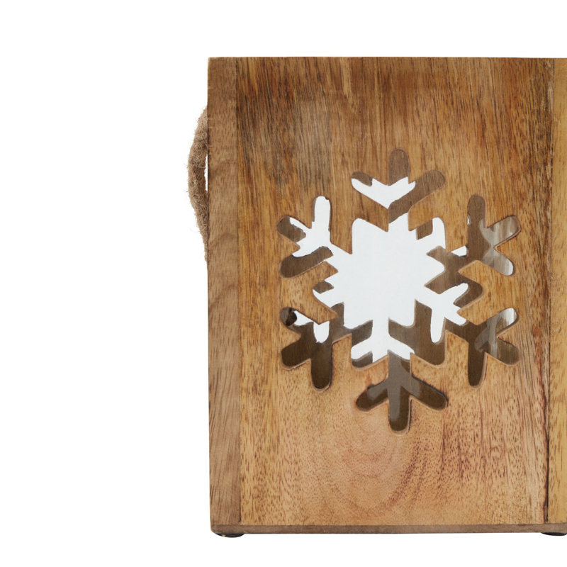 Andrian Glass Candle Accessories, 19cm H x 16cm W x 16cm D
