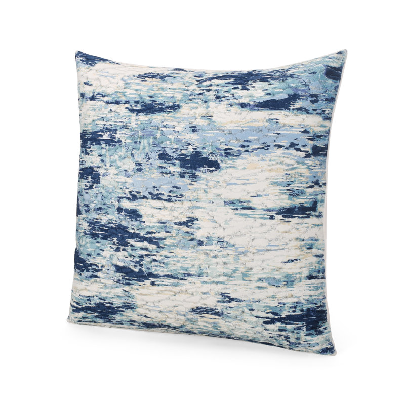 Housse de coussin Jordana, bleu