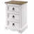White Wash/Antique Brown