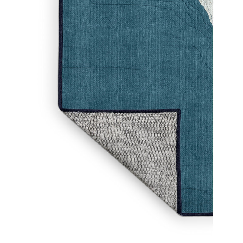  Tapis côtier lavable, Rond 3 pi