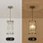 Levona 1-Light Crystal Pendant Light for Kitchen Island Hallway Entryway-168904412