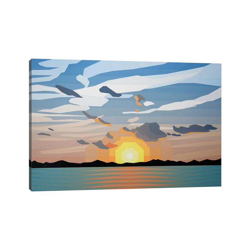 Beautiful Sunrise by Jun Youngjin - Wrapped Canvas Print