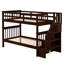 Lit superposé Twintwin avec rangement, couleur, créant une chambre luxueuse et un escalier de dortoir