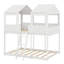 Lit superposé double au-dessus d'un lit double Aleeah Kids-2117073827