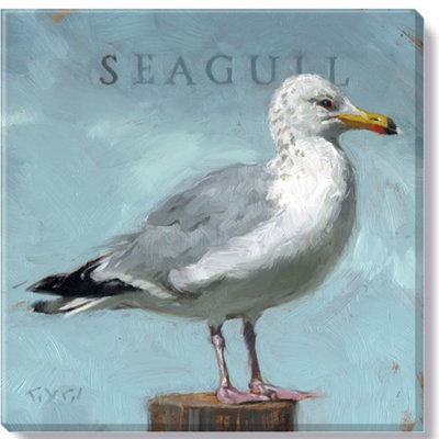 Mouette, impression numérique sur toile tendue