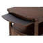 Table de bout de style moderne avec pieds dorés et boutons ronds 1 pièce