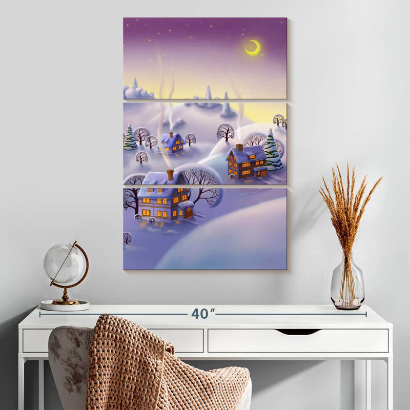 Village d'hiver de Noël Alvord
