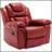 Home Theater Seating Manual Recliner Chair With LED Light Strip For Enhanced Comfort And Ambiance In Living Room, Bedroom-1524028753