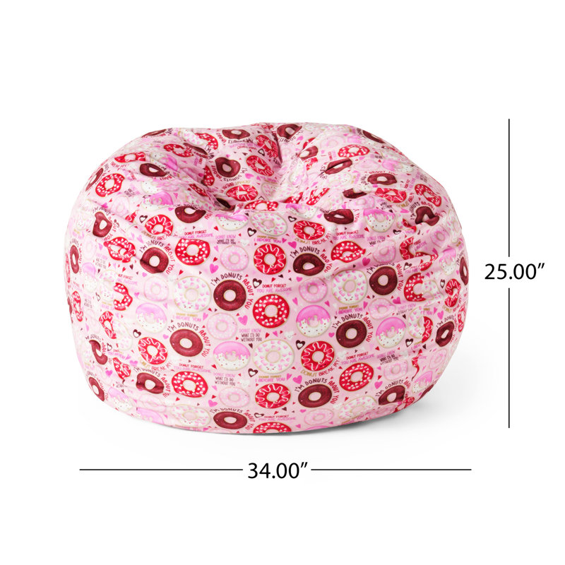 Puff-Puff 3 Foot Rounded Bean Bag