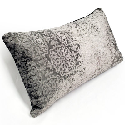 Artemis Damask Velvet Throw Pillow