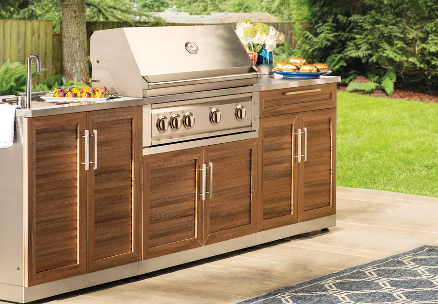 Outdoor Grill Kitchen, Grill Cabinet, Grill Table and Other Outdoor Patio  Furniture 