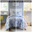 Housse de couette lavable avec rayures rétro-121232015