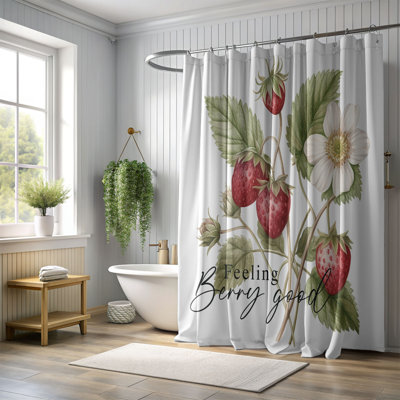 Rideau de douche standard 1 pièce Proud Blooms
