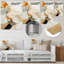Coucher de soleil «Reverie Collages» - art mural abstrait en métal-101154231