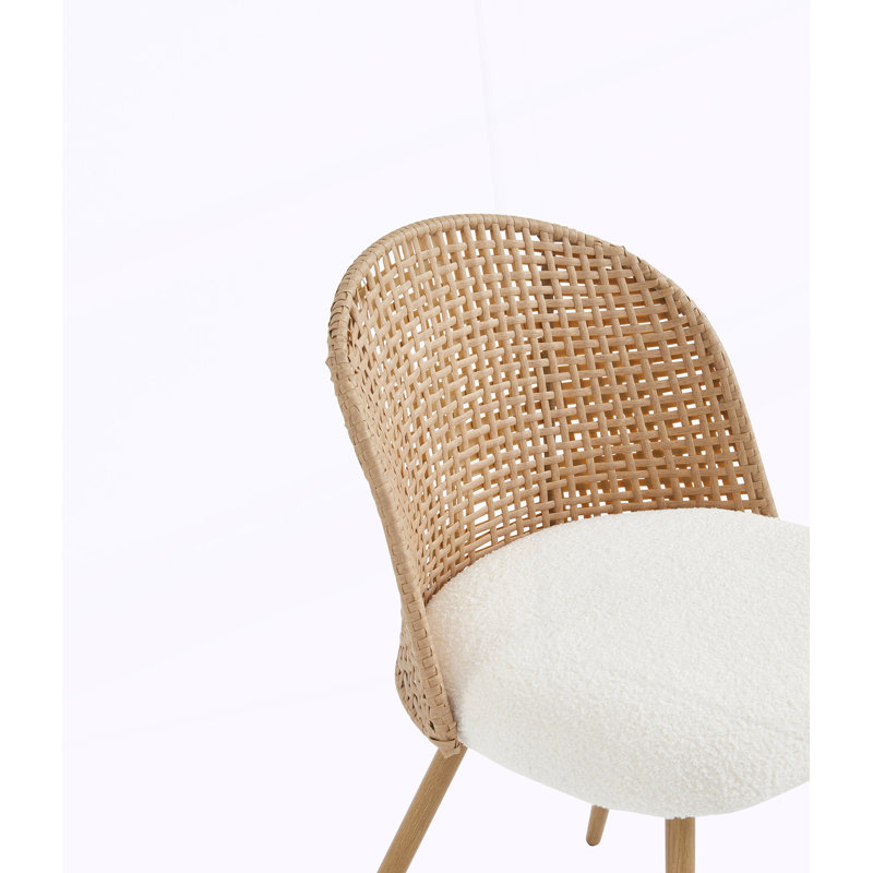 Ensemble de 4 chaises de salle à manger modernes