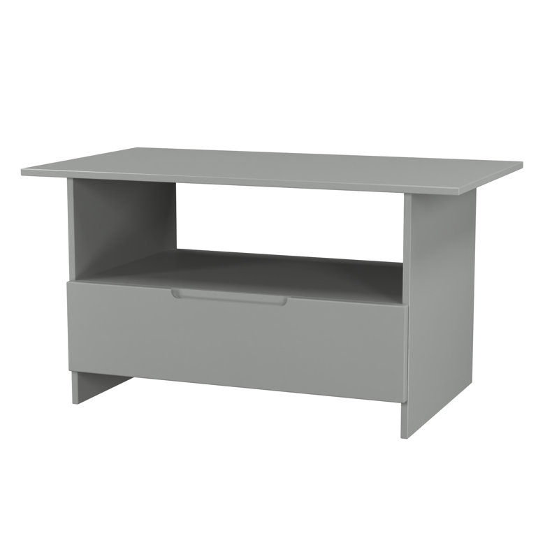 Bisma Coffee Table with Storage, Grey