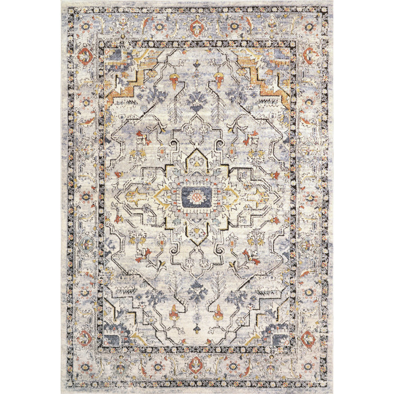 Oriental Indoor Rug, Rectangle 5'2" x 2'7"