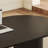 Matte black oval dining table-18454566