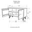 Buffet décoratif 1 tablette Komomo Gray-436436943