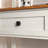 Farmhouse Style Console Table with 2 Drawer and Bottom Storage Shelf for Entryway, Rustic Side Table with Storage Drawer and Shelf for Living room, Hallway(Pagoda Blue)-2083540827