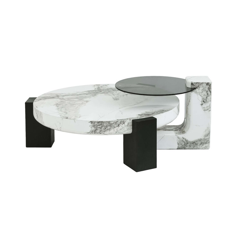 Coffee Table With Side Table
