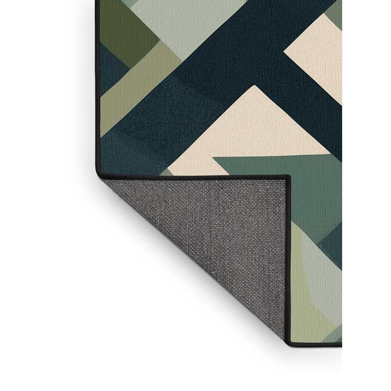 Radiant Blooms Rug, Rectangle 4' x 6'