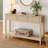 Spahn 130.5cm Unfinished Console Table-17413730