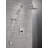 Angular Modern Push-Button Shower-128551153