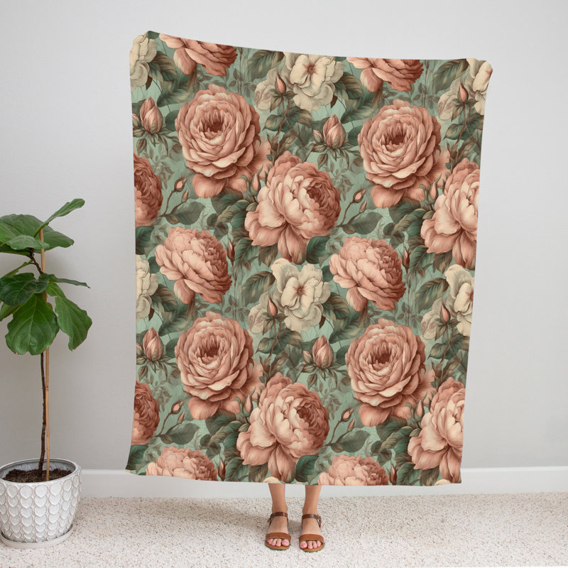 Throw Blanket, 51" W x 68"