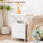40cm W Metal Bedside Table-770791904