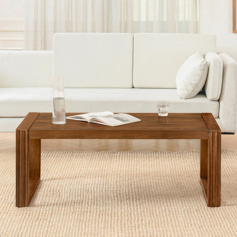 Table basse Douglaston, Noyer