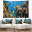Photographie coral colony panorama tapisserie-28483321