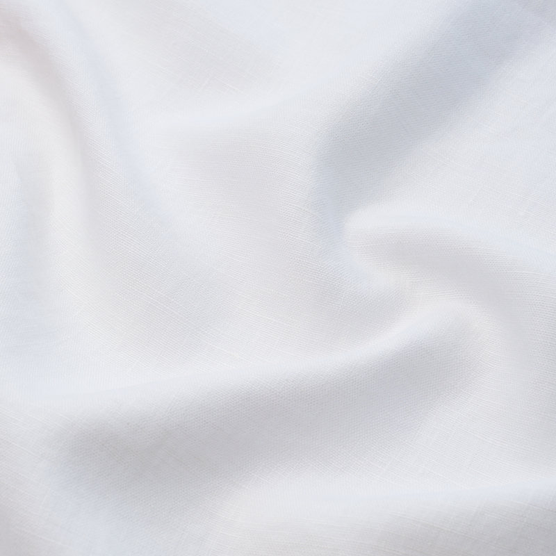 Tissu transparent délavé Leslie, Blanc