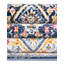Tapis oriental bleu-392089265