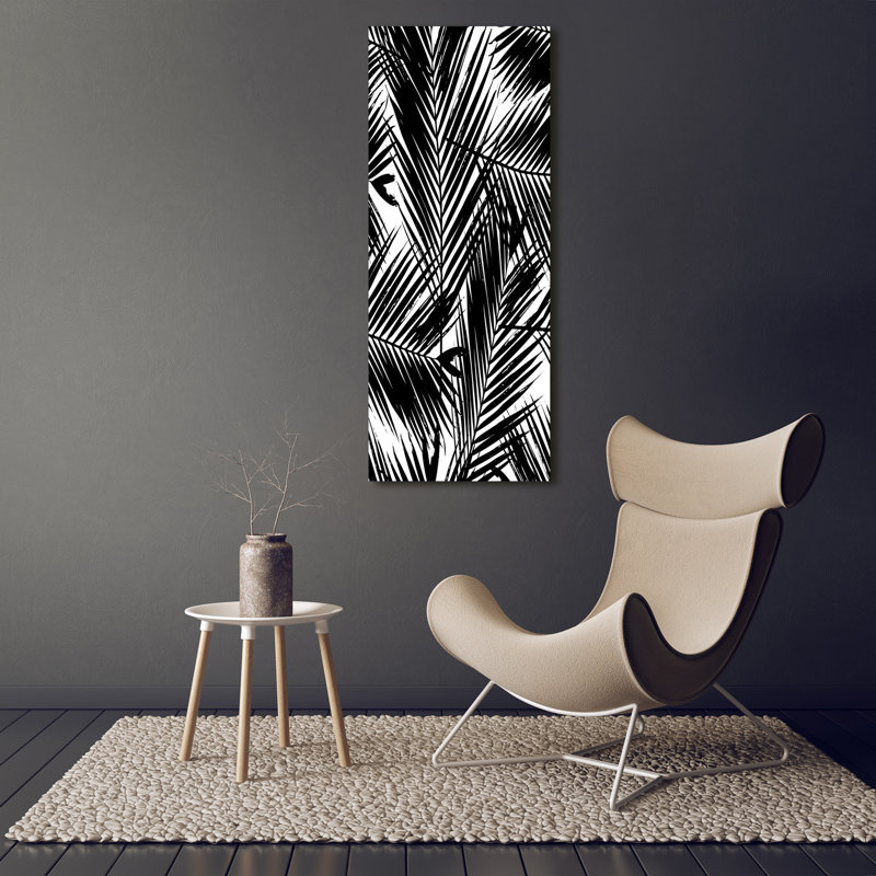 Leaves Of Palm - Wrapped Canvas Print