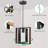 Farmhouse Light Lantern Geometric Pendant